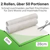 ProfiCook 8910155 Proficook Folienrollen 28cm x 6m  2 Anteprima dell’immagine prodotto 5