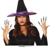 Unghie nere da strega 10 pezzi - Halloween Anteprima dell’immagine prodotto 4