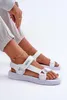 Big Star Damen Sandalen Weiß FF274A603 40 Produktbild-Vorschau 7