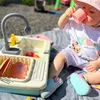 WOOPIE drez 2 v 1 Kuchynský vodovodný kohútik modrý Náhľad obrázku produktu 8