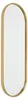 Fragix Boston Spiegel Oval - Gold - Metallrahmen - 80x30 Produktbild-Vorschau 3