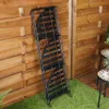 Koopman klappbarer Eckblumenständer, Metall, 42x30x90 cm, Produktbild-Vorschau 8
