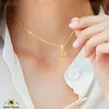 Fatima Hand Anhänger Set Goldene Hamsa Kette I Echtschmuck 45cm

 Produktbild-Vorschau