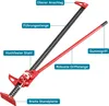 Wiltec Farm Jack Wagenheber 150 cm 60" 3000 kg, Offroad Produktbild-Vorschau 6