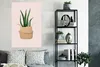 MuchoWow® Poster Pflanzen - Aloe Vera - Pastell - Rosa Produktbild-Vorschau 4