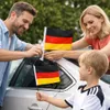 Set di 2 bandierine da auto Bandierina da auto Germania Anteprima dell’immagine prodotto 2