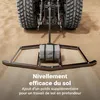 Wiltec Herse de Nivellement de prairie Noire 172 x 90 cm Voir les images du produit 4