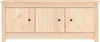 vidaXL Scarpiera 110x38x45,5 cm in legno di pino massiccio Anteprima dell’immagine prodotto 3