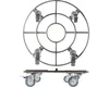 Pflanzenroller Metall Ø 38 cm H 90 mm grau Produktbild-Vorschau 2