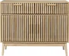 HowHomely | Commode - Buffet - 100 x 35 x 80 cm - Beige - Voir les images du produit 3