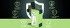 A battery pack is shown in the center, surrounded by icons and text indicating various protective features. Anteprima dell’immagine prodotto