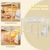 Lit mezzanine Merax 140x200 cm, lit superposé avec LED, lit Voir les images du produit 8