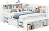 OKWISH Lit Enfant 208 x 198 x 91  cm - Lit Avec Rangement Voir les images du produit 10