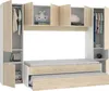 Kinderbett Venturosa,  303 x 97 x 203 cm,  Eiche und Weiß Produktbild-Vorschau 8