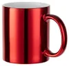 Tasse für Sublimation - Rot - Chromeffekt - 11oz / 320m Produktbild-Vorschau 1