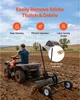 SucceBuy Rasentraktor Heurechen 1219 mm, Rechen mit 24 Produktbild-Vorschau 6