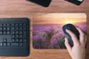 MuchoWow® Mauspad Mousepad Lavendel - Sonne - Blumen 27x18 Produktbild-Vorschau 4