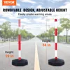 Pachołki drogowe VEVOR słupki odgradzające 6 szt. 285 x 285 Podgląd zdjęcia produktu 2