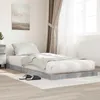 vidaXL Bodenbettrahmen Beton Grau 100 x 200 cm Produktbild-Vorschau 2
