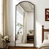 Koonmi Ganzkörperspiegel Bogen 165 x 60 cm Schwarz, Produktbild-Vorschau 1