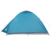 vidaXL Tente de camping dôme 4 personnes bleue étanche à Voir les images du produit 7