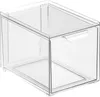 Aufbewahrungsbox mit Schublade Schuhbox stapelbar Organizer Produktbild-Vorschau 1