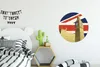 MuchoWow® - Wand Kreis - Das Schlafzimmer - Die Bilder - Produktbild-Vorschau 2