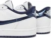Nike Air Jordan 1 Low 85 Navy Größe 42 US 8,5 weiß blau Produktbild-Vorschau 6