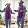 Pigiama Onesie Kigurumi Costume Travestimento Asino L : 165 Anteprima dell’immagine prodotto 8