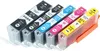 vhbw 5x Tintenpatronen kompatibel mit Canon Pixma MG6852, Produktbild-Vorschau 1