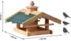dobar großes Vogelfutterhaus aus Holz für Ständer Produktbild-Vorschau 6