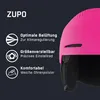 ALPINA ZUPO Winterhelm rosa matt 51-55 Produktbild-Vorschau 2