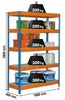 PROREGAL Schwerlastregal WOOD YETI LIGHT FIVE | HxBxT Produktbild-Vorschau 2