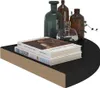 vidaXL Eck-Schweberegale 4 Stk. Schwarz 35x35x3,8 cm MDF Produktbild-Vorschau 10