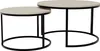 Skandinavischer 2er Set runder Couchtisch Lavo mit Produktbild-Vorschau 6