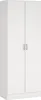 Dmora Armadio Multiuso 2 Ante Abadubidu 37x180h cm Bianco, Anteprima dell’immagine prodotto 1