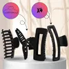 J&W Set di fermagli per capelli Koliza Nero Taglia unica Anteprima dell’immagine prodotto 5