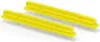 Two yellow brush strips are shown against a white background. Produktbild-Vorschau