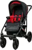 BabyLux® Largo | Kocárek 3v1 Set | Black Red | Kombi Náhled obrázku produktu 3