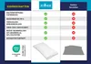 Kissenhülle / Schonbezug für Kopfkissen, gesteppt, 40x80 Produktbild-Vorschau 3