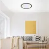 Just Light LED Deckenlampe "Flat" schwarz, 20 W, CCT Produktbild-Vorschau 2