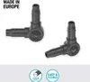 Micro-Drip-System L-Stück 4,6mm (3/16") (dunkelgrau, 10 Produktbild-Vorschau 7