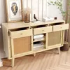 Sweiko Sideboard 120x40x78cm, Kommode mit 3 Schubladen und Produktbild-Vorschau 2