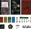 A collage of game components for Betrayal at House on the Hill, including rulebooks, cards, tokens, and miniatures. Produktbild-Vorschau
