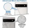Comparison of two phone cases, highlighting the 'Ours' case with a micro-dot pattern and the 'OTHERS' case showing bubbles and smudges. Anteprima dell’immagine prodotto