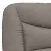 Bettgestell mit LED ohne Matratze "Hvar" Taupe 140x190 cm Produktbild-Vorschau 11