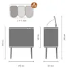 Cestino Brabantia Bo Touch Bin nero opaco, 3 x 11 L Anteprima dell’immagine prodotto 7