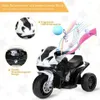 COSTWAY BMW 6V Moto pour enfants, moto avec roues Voir les images du produit 3