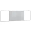 A triptych of whiteboards, with the center one being a grey whiteboard and the two side ones being whiteboards with a white surface. Náhled obrázku produktu