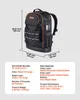 Mochila para herramientas VEVOR, con 65 compartimentos, Vista previa de la imagen del producto 10